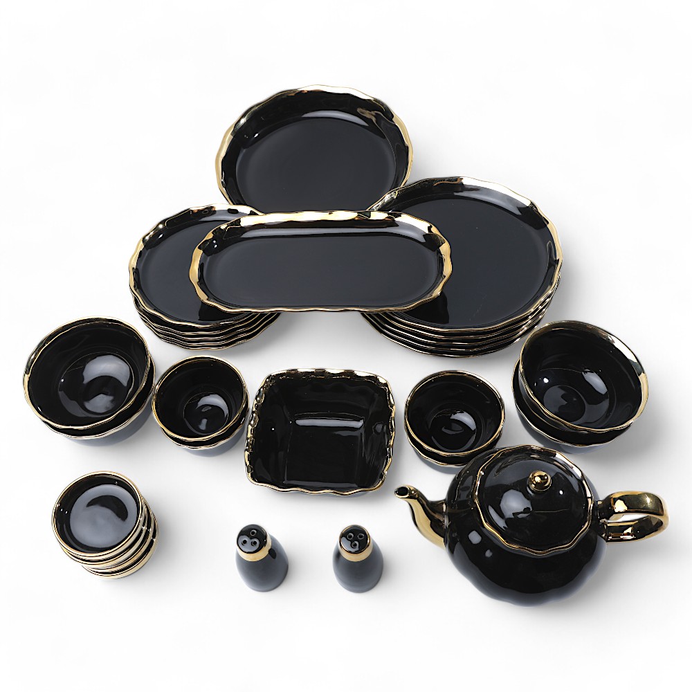 Набор посуды 40 pcs Royal Home HL-03 Черный