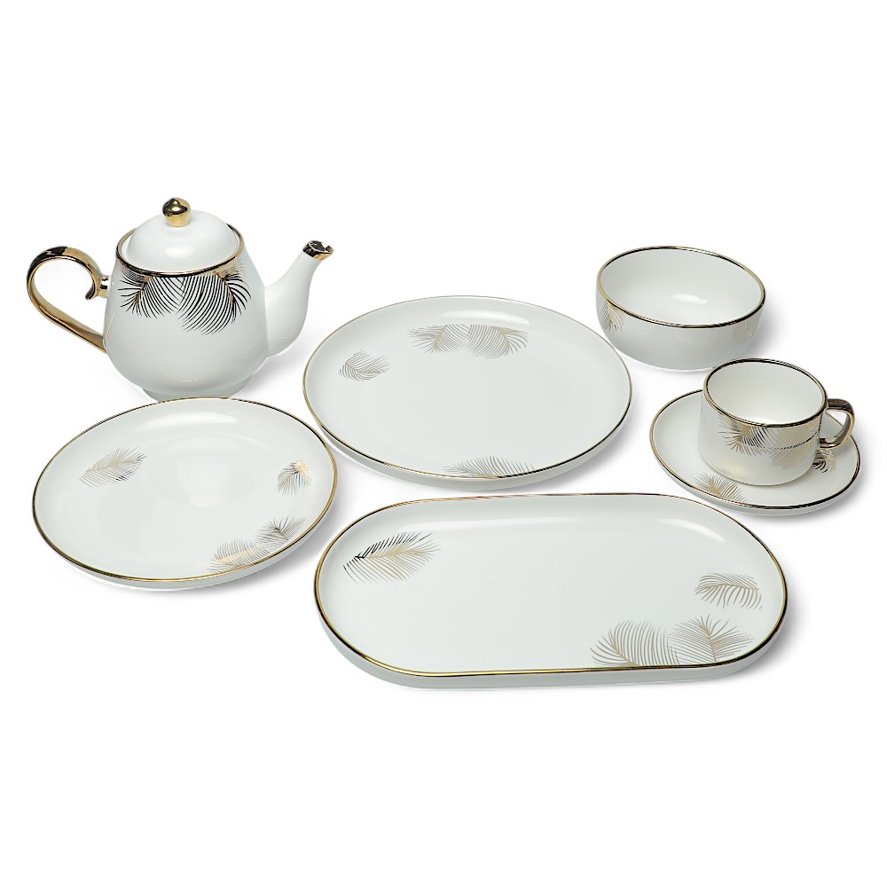 Набор посуды DB-86-49 Белый