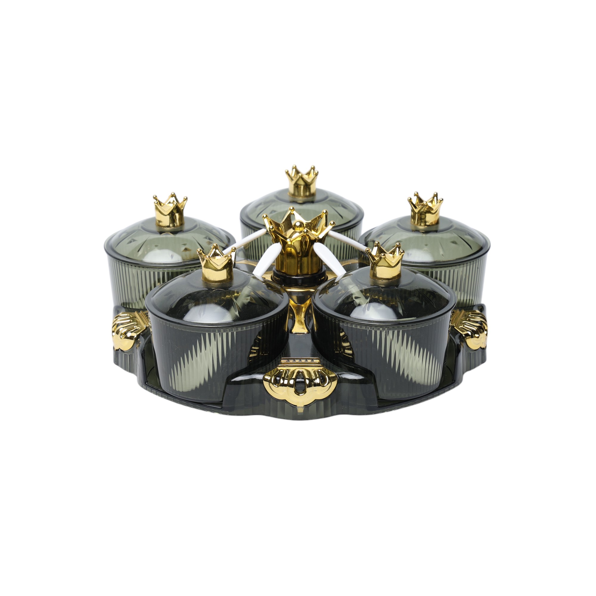 Менажница пластиковая 5 pcs BDB230717 DB-152-309 Зеленый