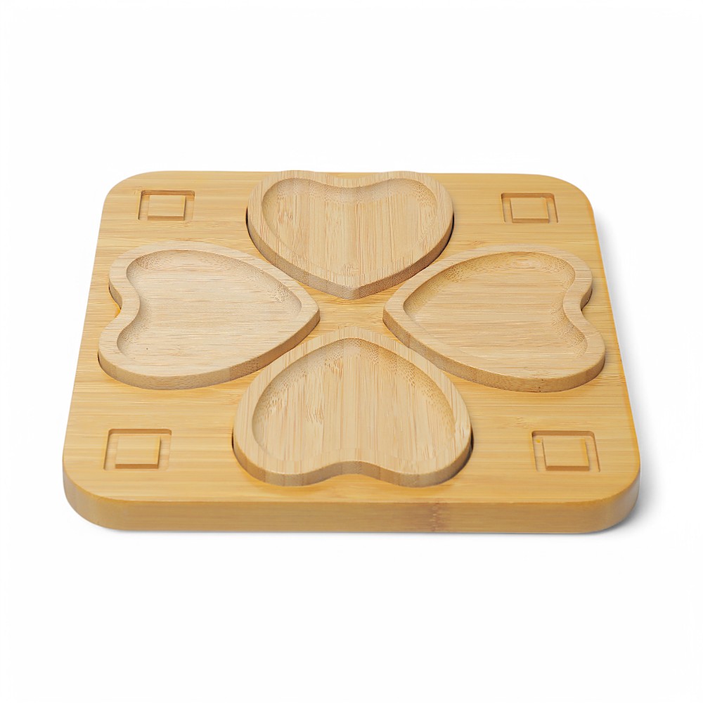 Менажница бамбуковая DB-19-32 Натуральный