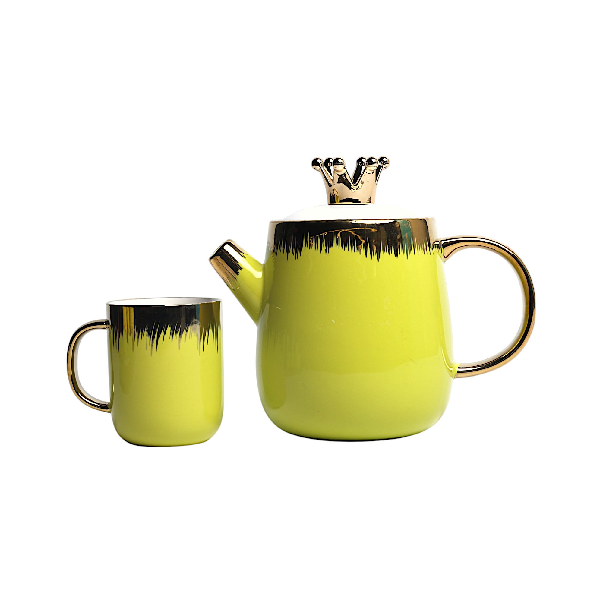 Чайный сервиз DB-74-63 зеленый