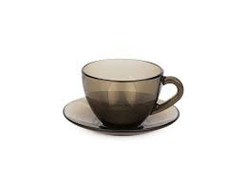 Чайная пара дымчатая LUMINARC СИМПЛИ эклипс J1261