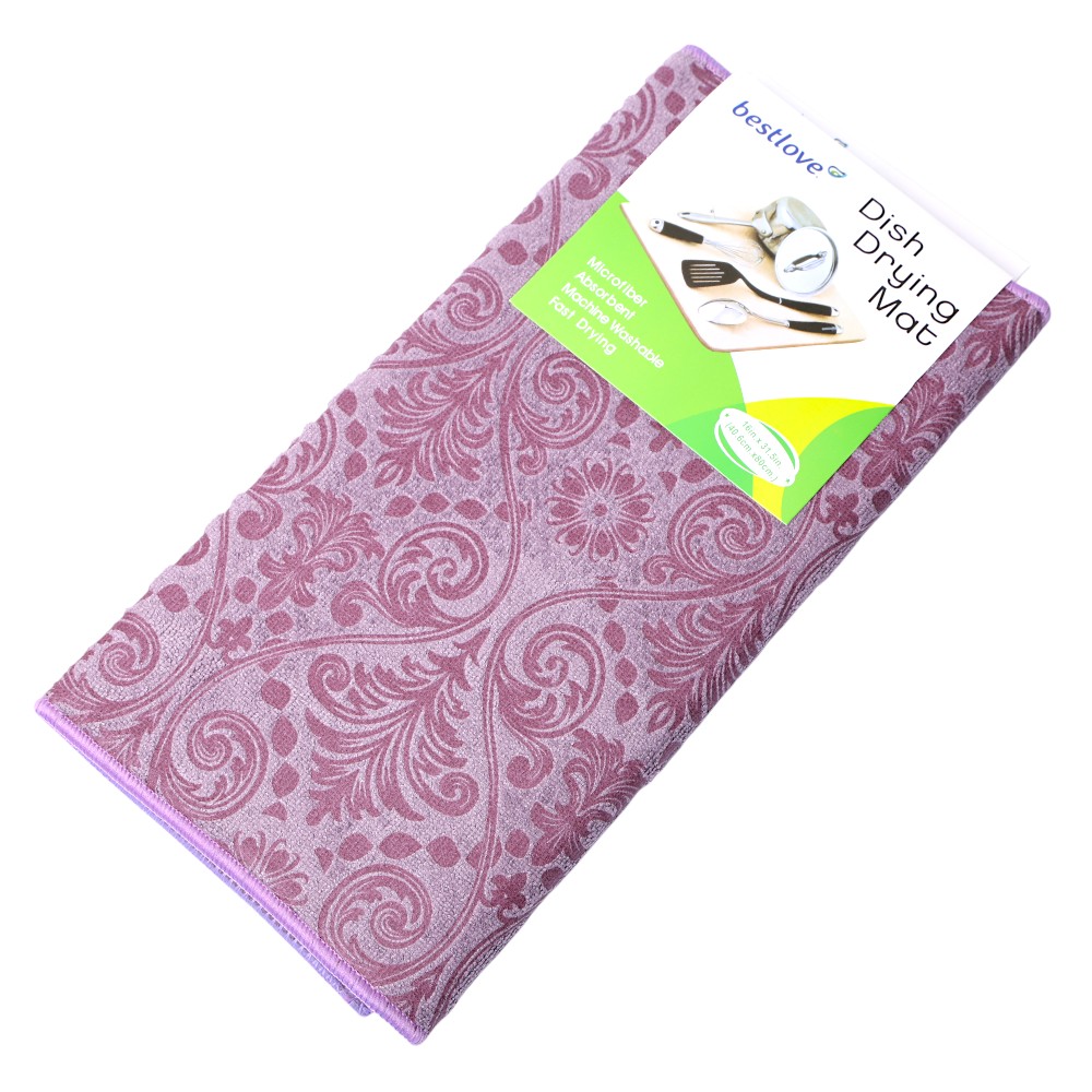 Коврик сушилка DB-63-26 фиолетовый