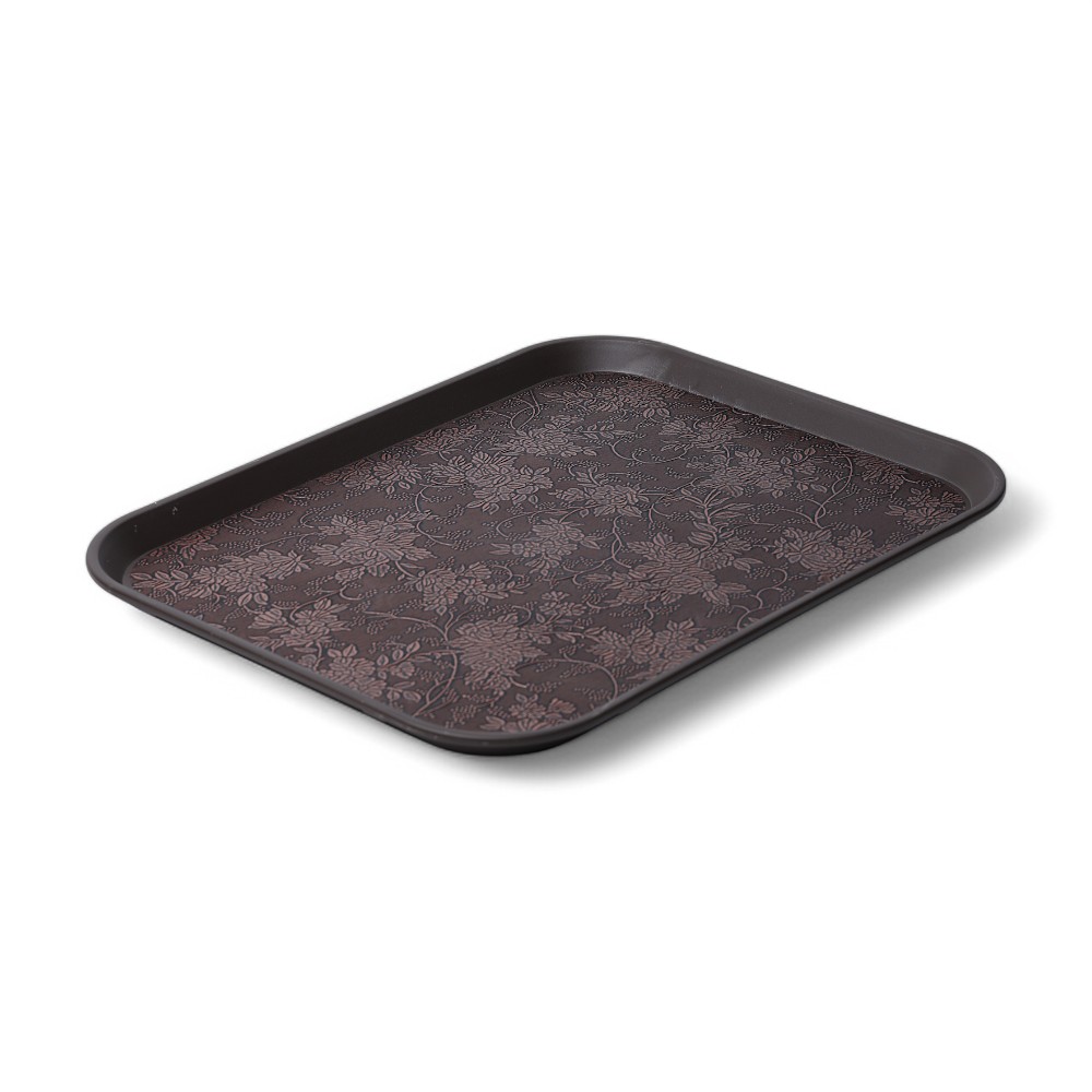 Поднос пластиковый 005 40*30 см XP-91-17 Коричневый