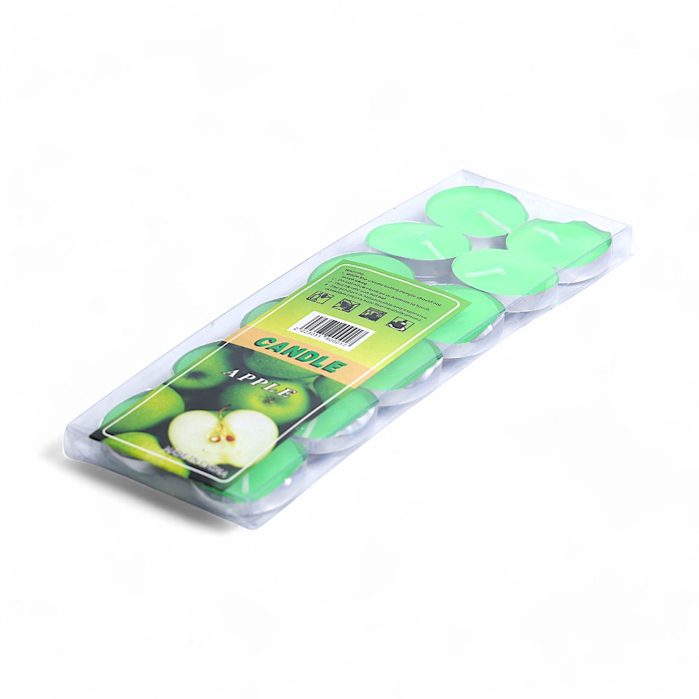 Свеча ароматизированная 12 шт DB-71-2 DB-71-2 зеленый