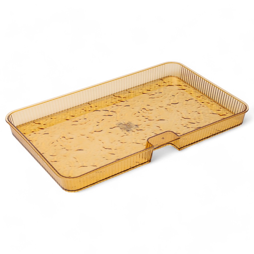 Поднос пластиковый 8872 Прямоугольный DB-152-283 Медовый