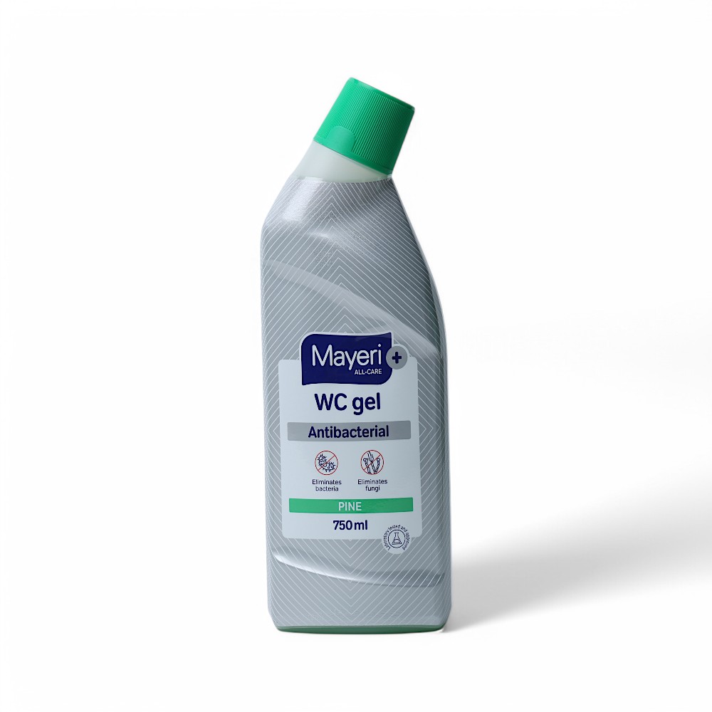 Mayeri All-Care+ гель для туалетных комнат с антибактер.эффектом, Хвоя, 0,75л*12, D851