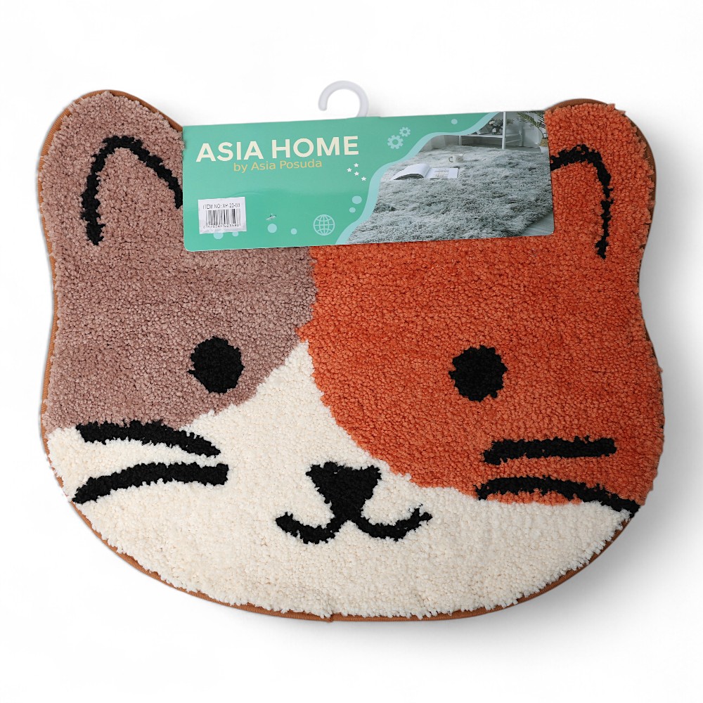 Коврик для Комнаты мягкий XP-23-59 Коричневый