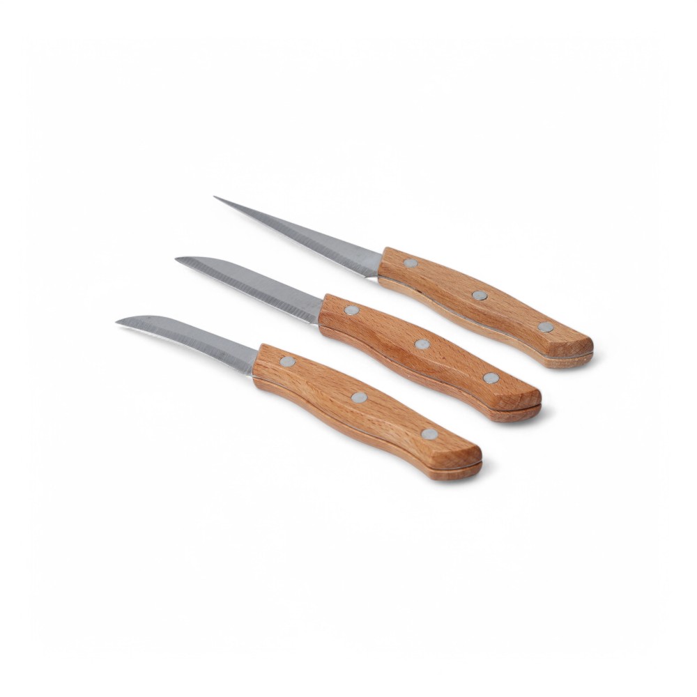 Набор ножей 3 шт DB-5-80 Коричневый