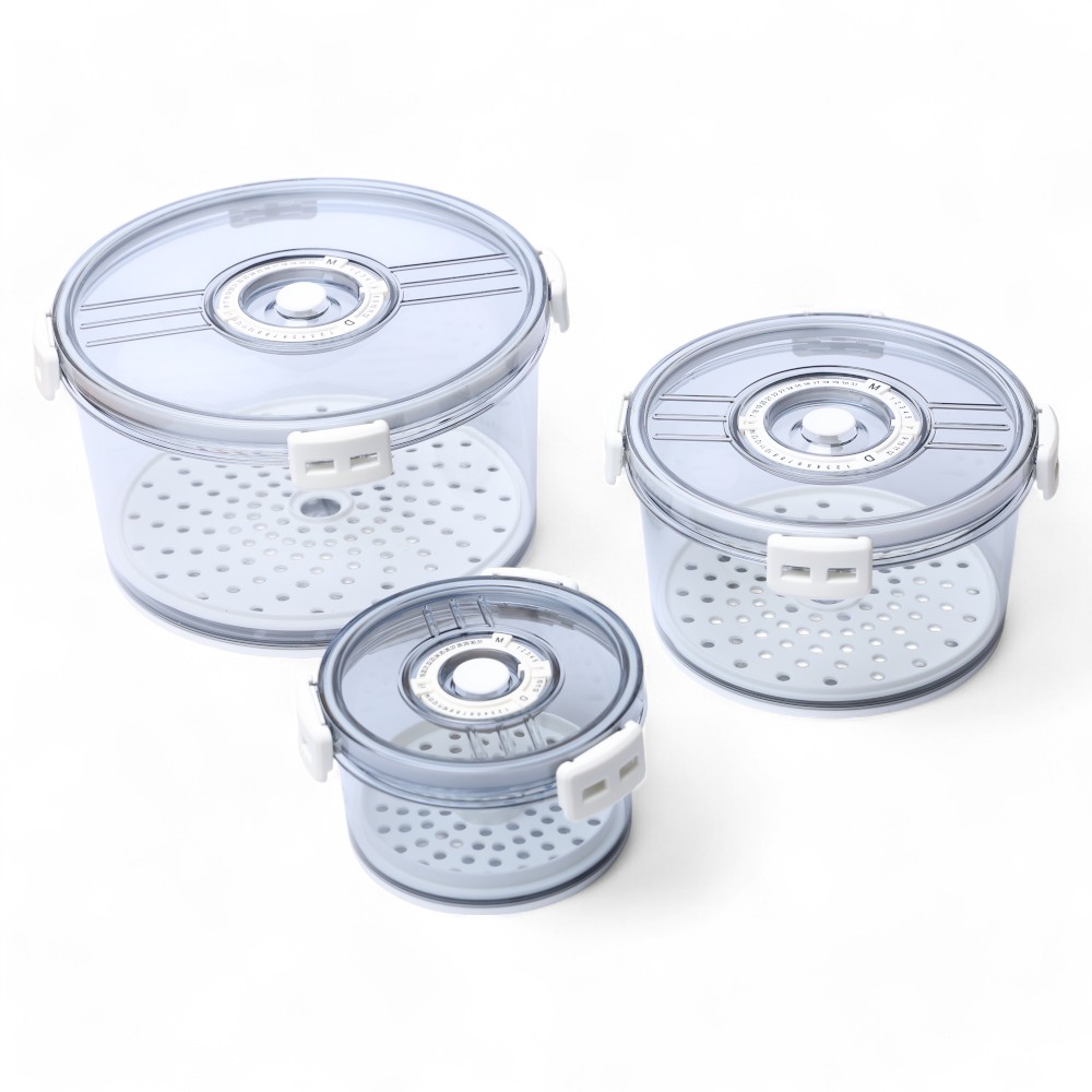 Контейнер пластиковый 3 pcs 7017 DB-152-10 Белый