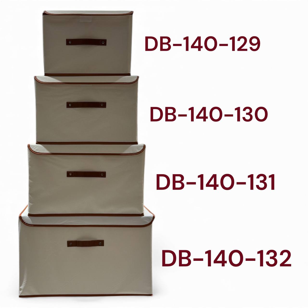 Корзина для белья 58х40х35 см DB-140-132