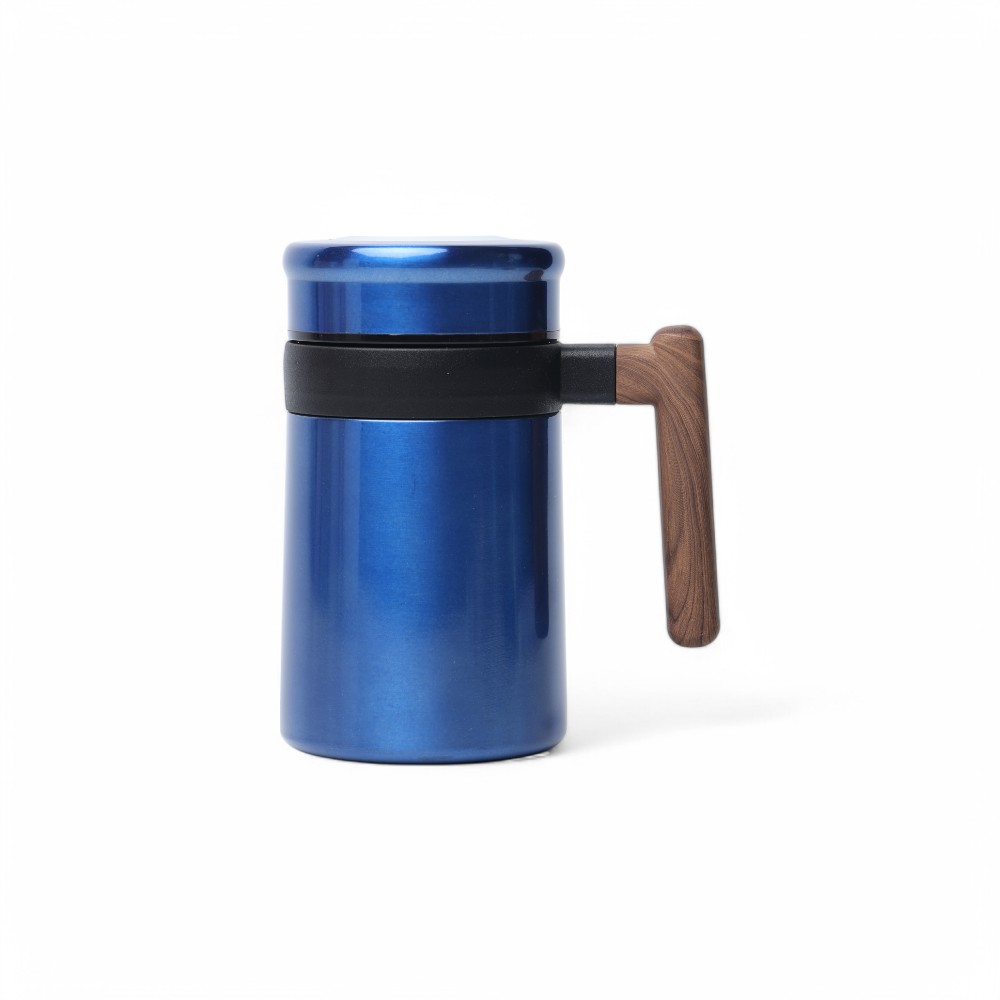 Термокружка ZY-0030 420 мл XP-45-15 Синий