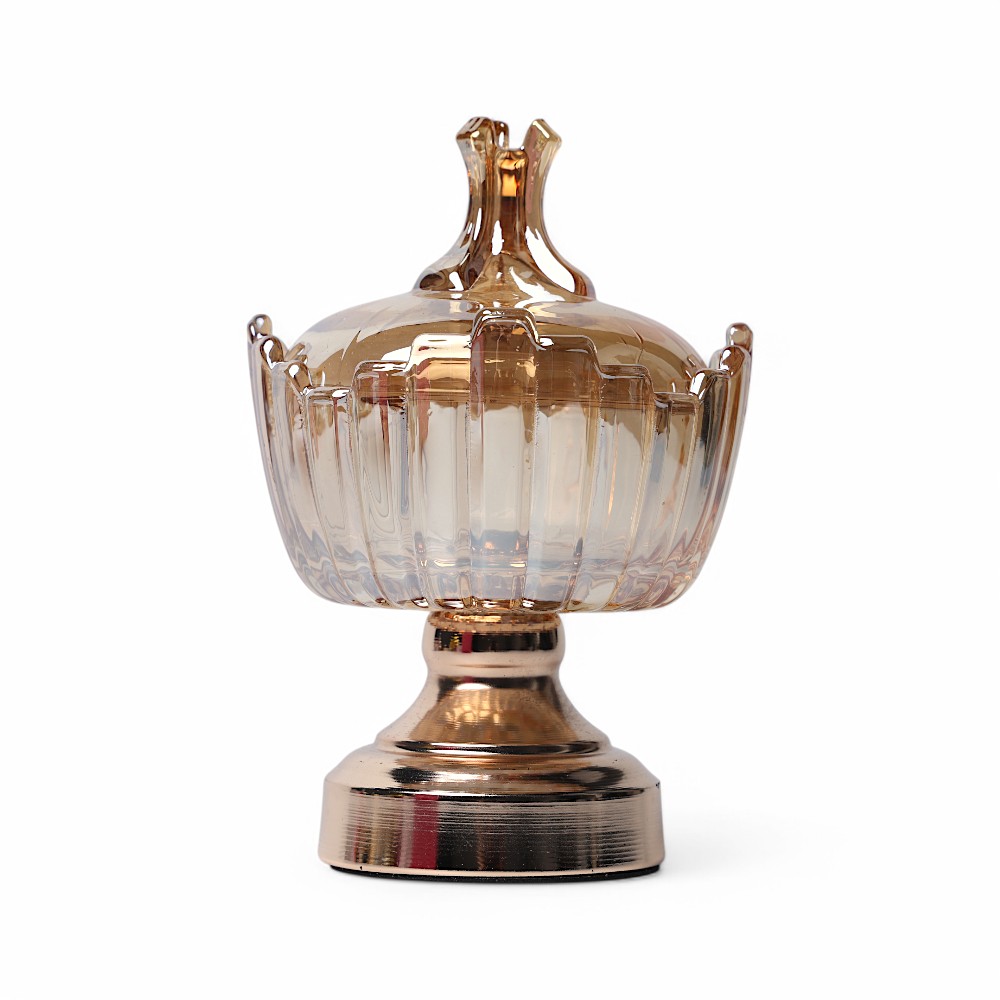 Сахарница стеклянная GB-30-3 Медовый