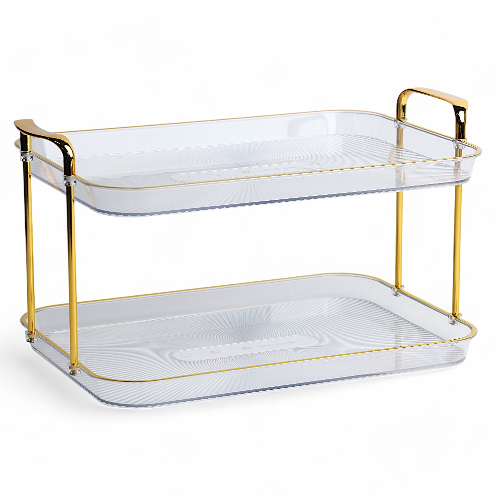 Органайзер акриловый двухэтажный 1881D2-M DB-152-91 Прозрачный