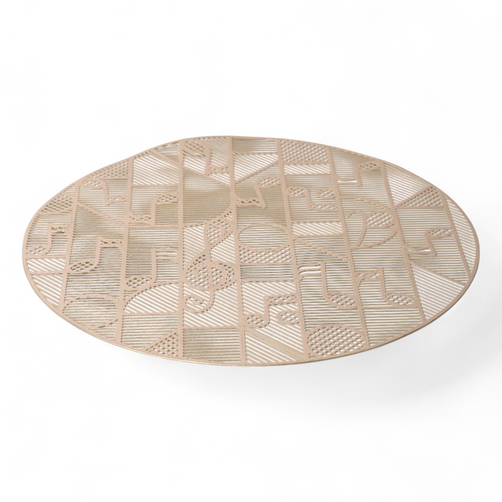 Подтарельник Золотой 38*38 см DB-98-45