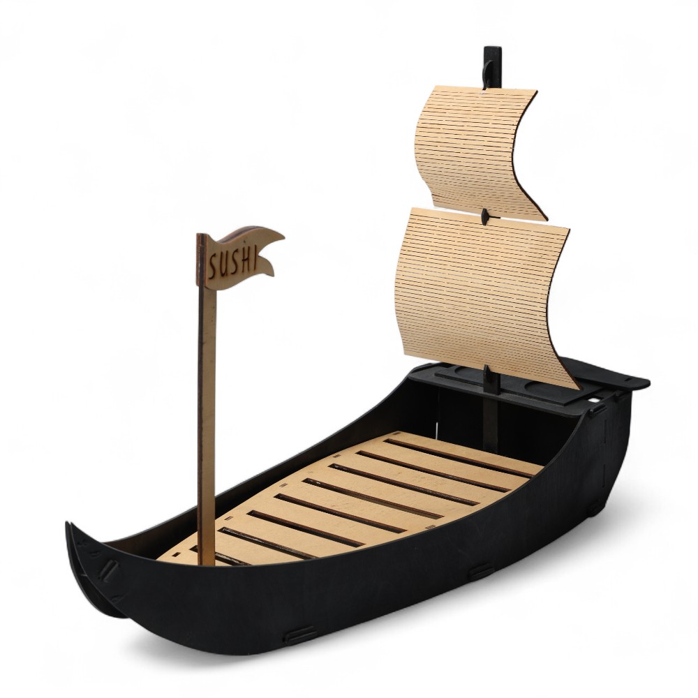 Блюдница для подачи деревянная 58-19 YOG'OCH29