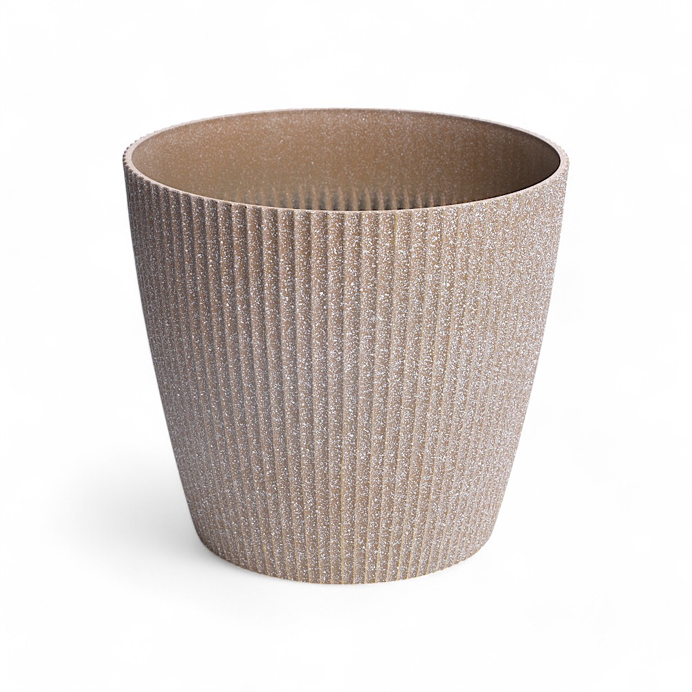 Горшок для цветов DB-153-21 бежевый