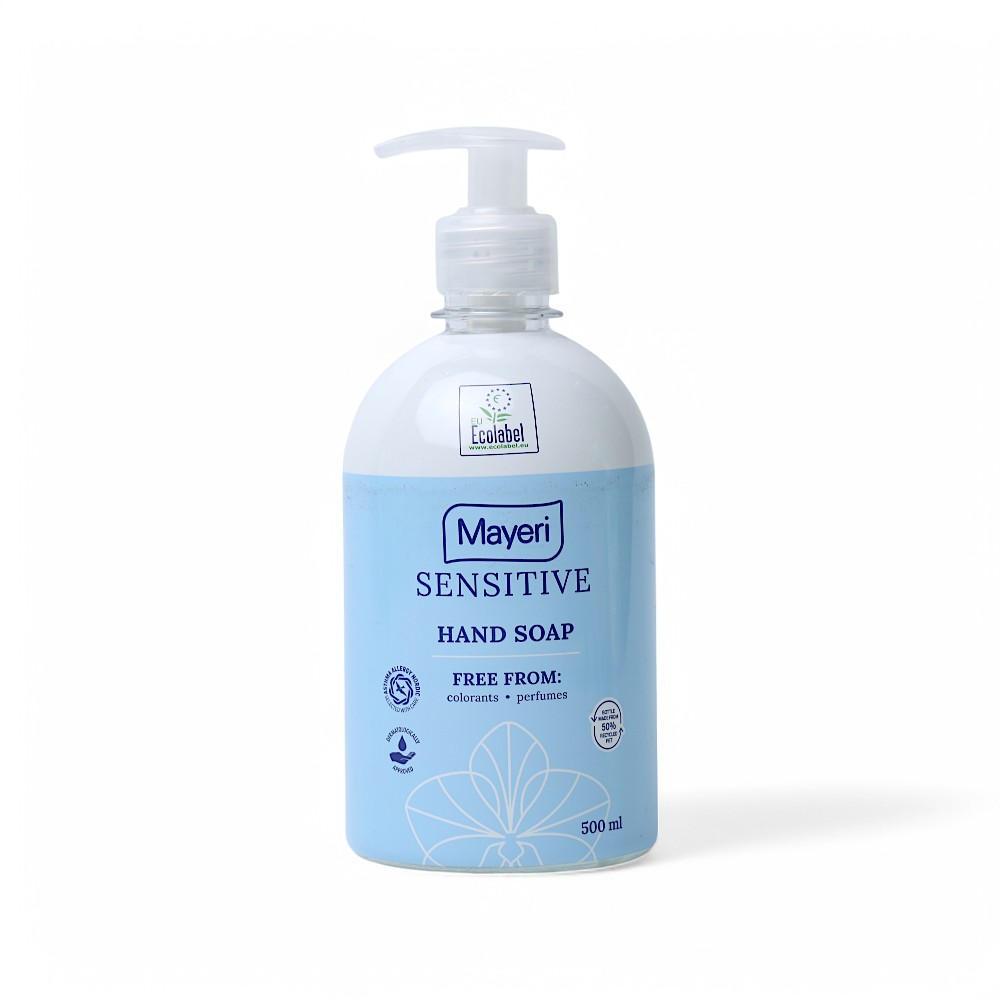 Mayeri Sensitive жидкое мыло для чувствительной кожи, 0,5л*12, K644
