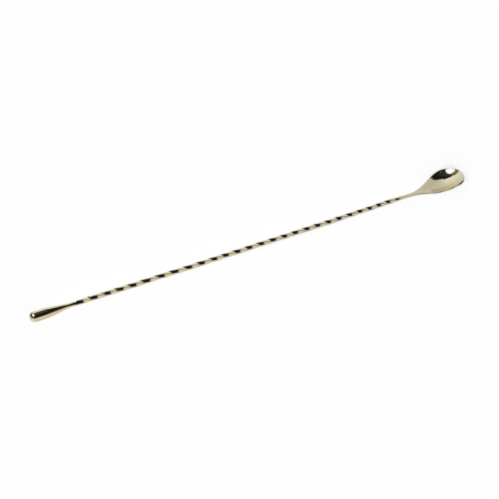 Ложка барная 40 см Золотой