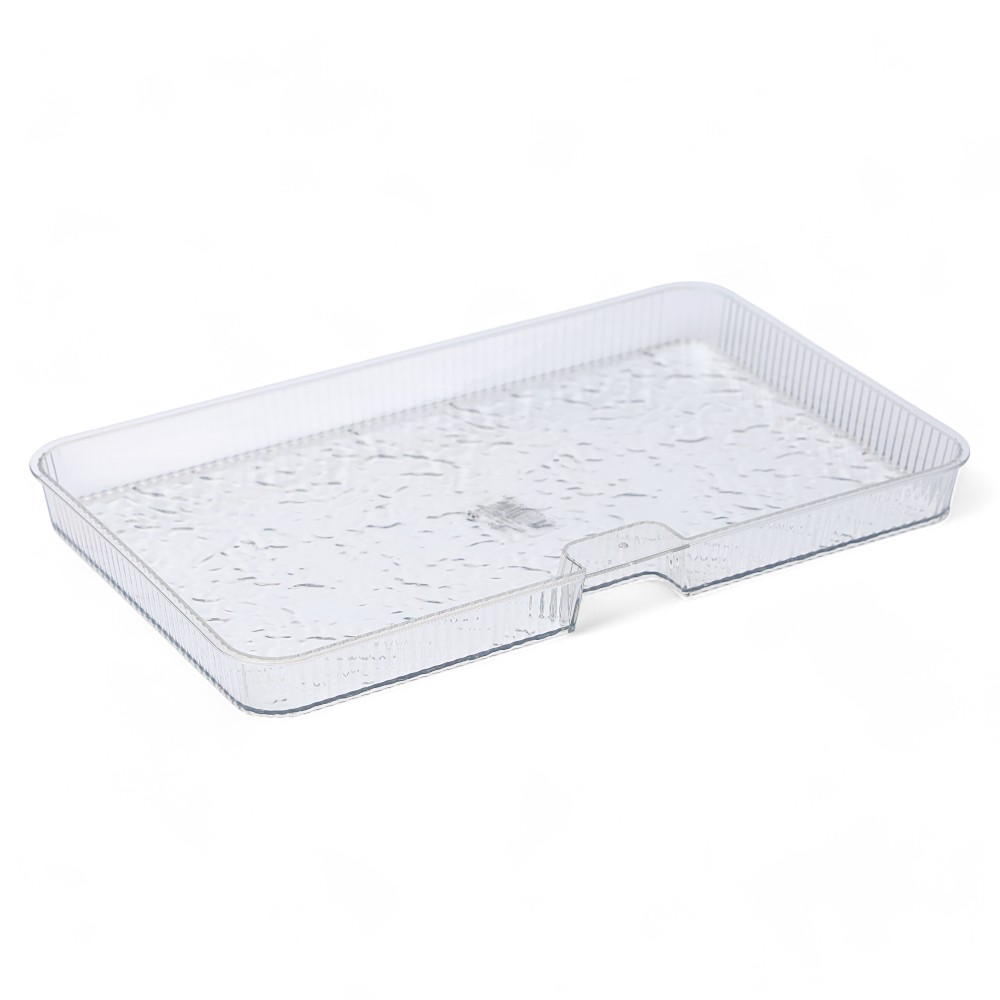 Поднос пластиковый 9522 Прямоугольный DB-152-282 Бордовый