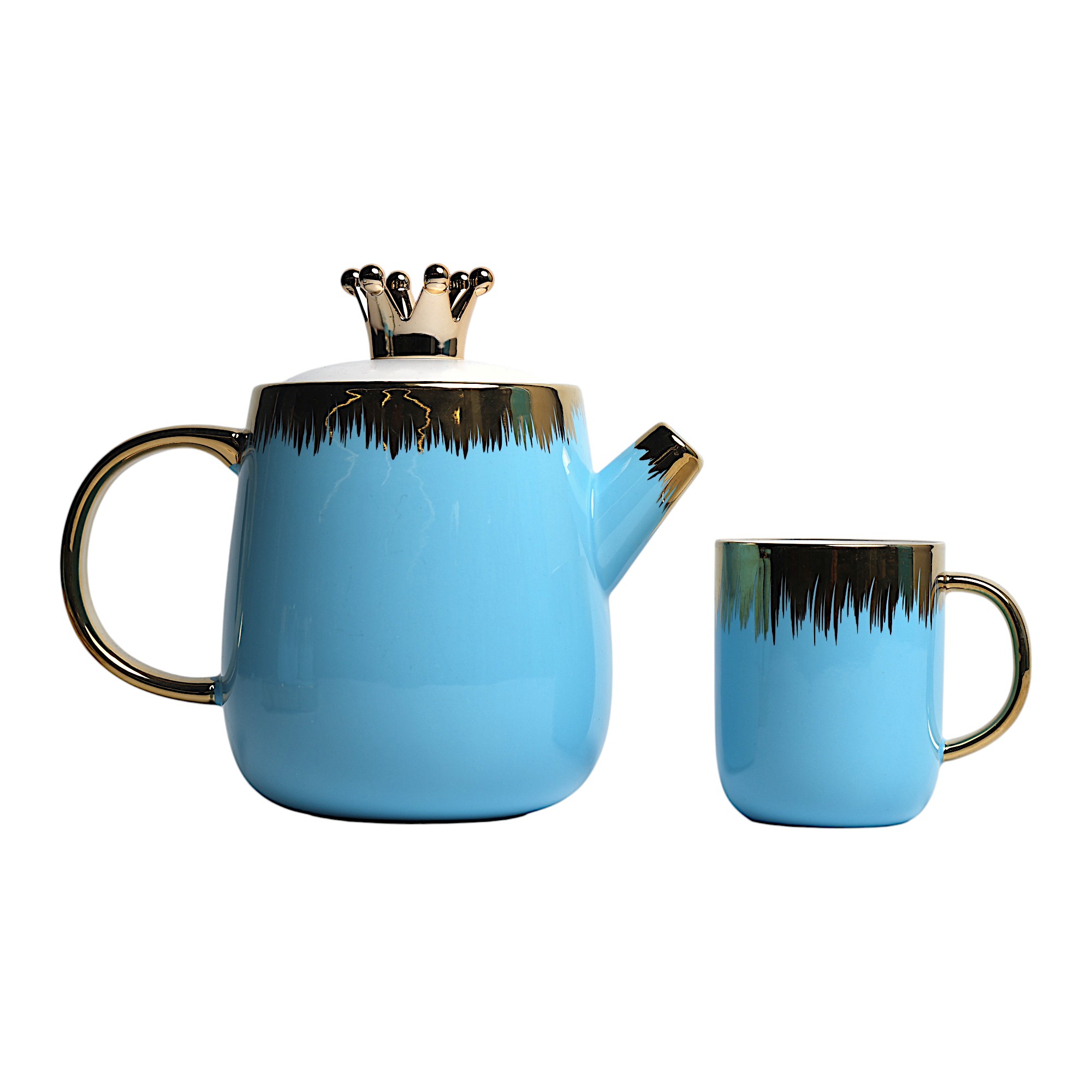 Чайный сервиз DB-74-61 голубой