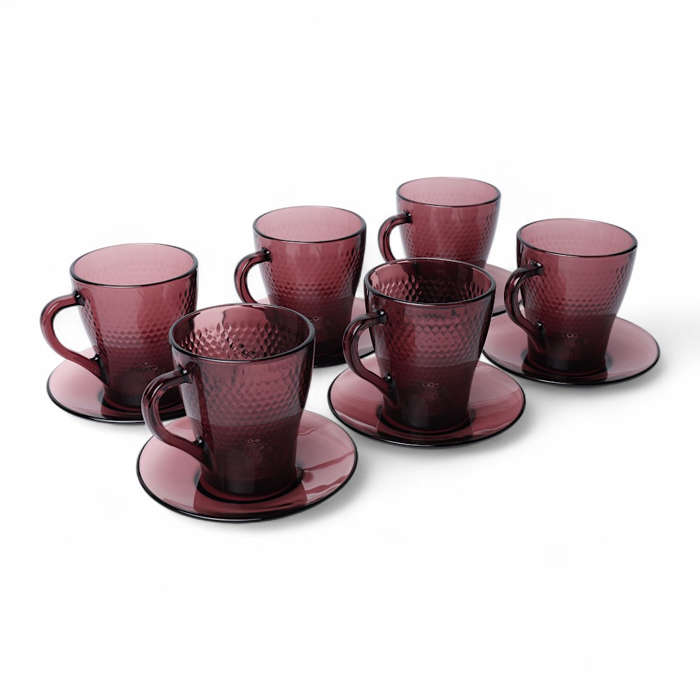 Чайный набор Идиллия лилак 12 шт O0369