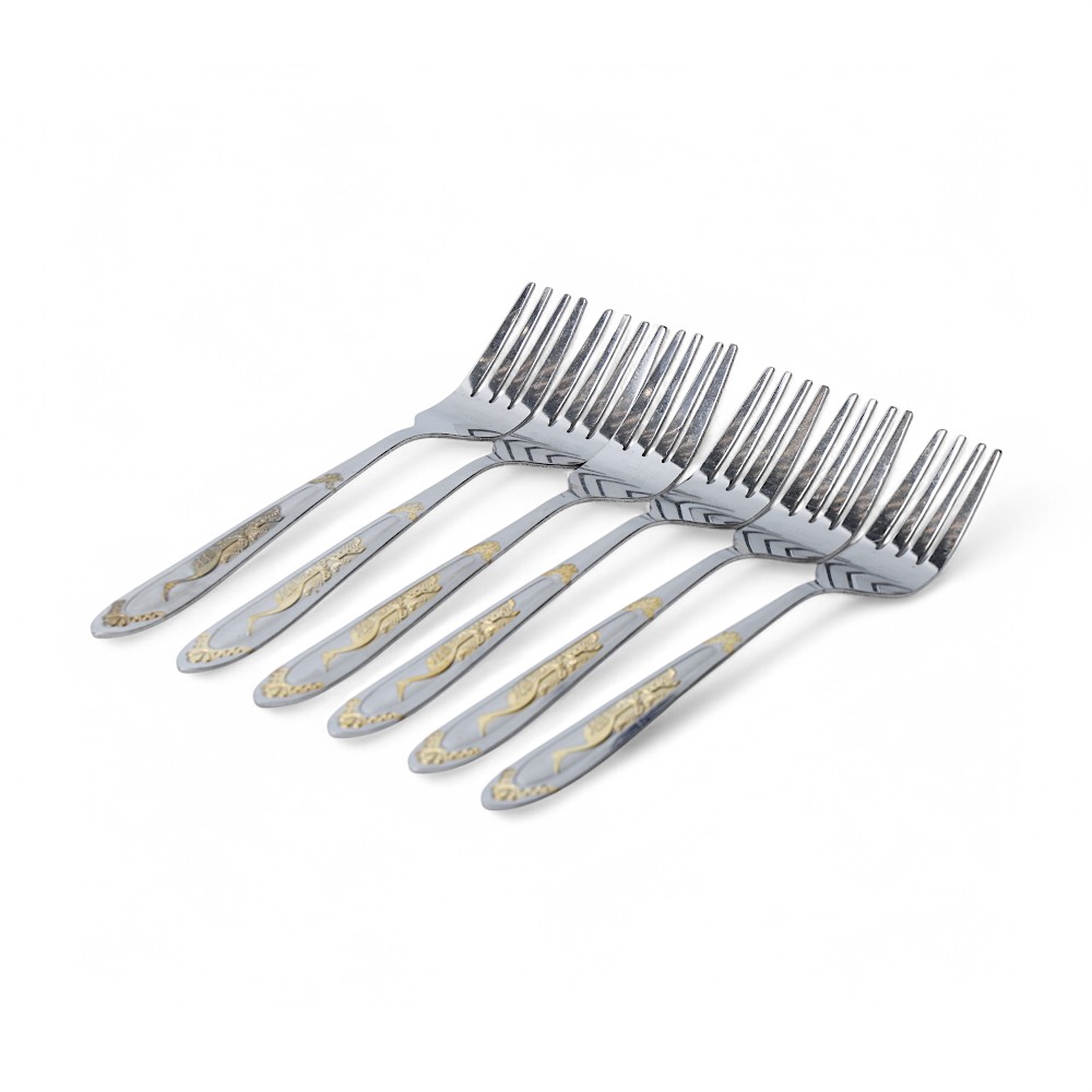 Вилка 6 pcs 102-82 Стальной