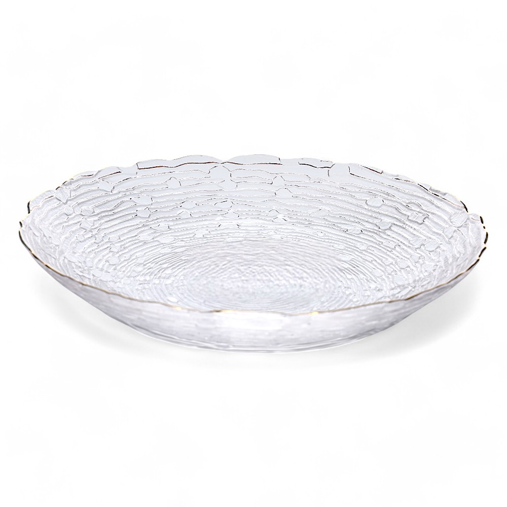 Cалатница стеклянная Круглый DB-94-76 Прозрачный