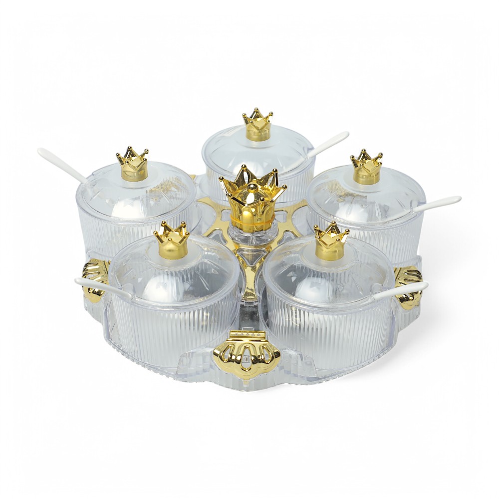 Менажница пластиковая 5 pcs BDB230717 DB-152-309 Прозрачный