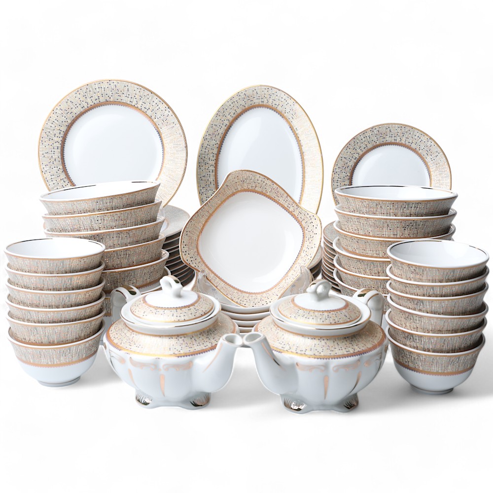 Набор посуды Diamond 60 pcs W25 7/9