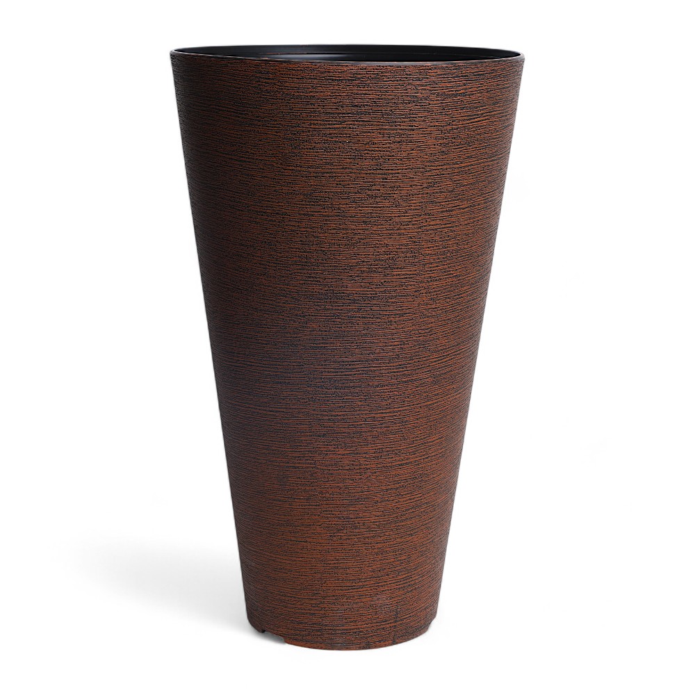 Горшок для цветов DB-153-13 кориечневый